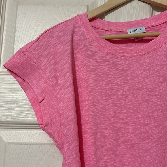 NWT J.Crew Pink Tie-Waist Mini Dress - Picture 6 of 9